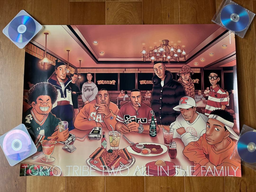TOKYO TRIBE 2 SANTASTIC! 　ポスター　新品 井上三太