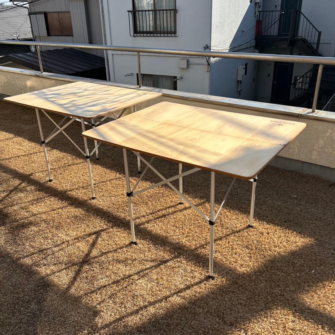 【 peak】 スノーピークアジャスタブルF.テーブルW LV-22