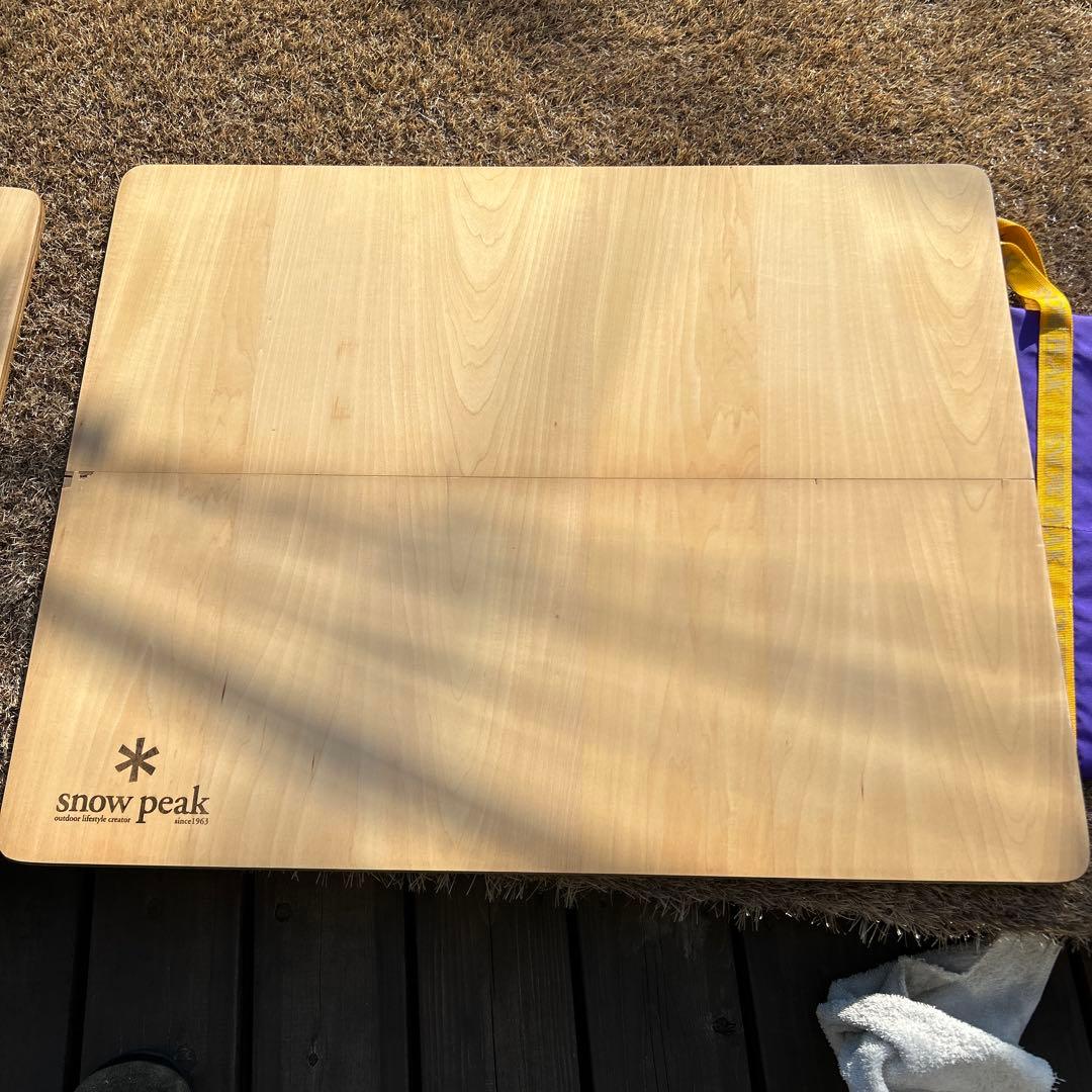 【 peak】 スノーピークアジャスタブルF.テーブルW LV-22