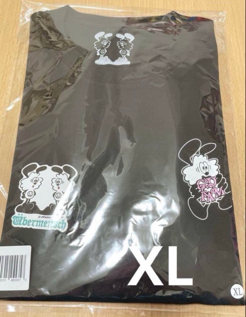 VERDY x G-DRAGON Ubermensch T-Shirt 黒　XL