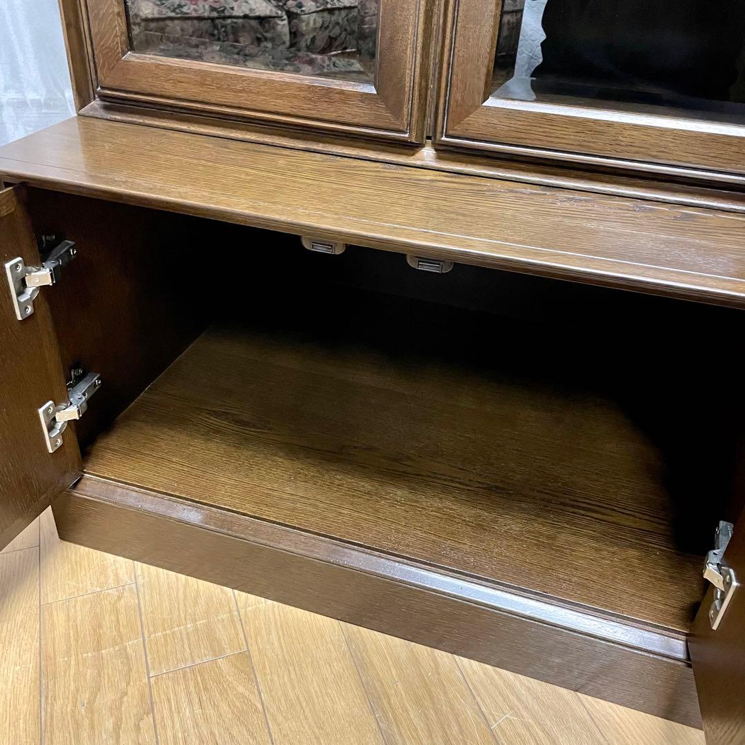 【karimoku】HG2000MD+HG8000MD 飾棚 (1990年代製)