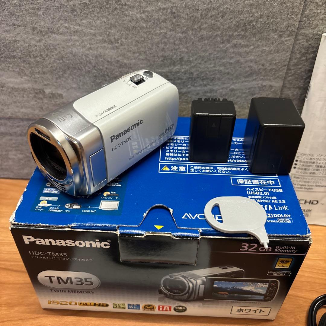 【❤️超美品❤️】Panasonic HDC-TM35 ビデオカメラ