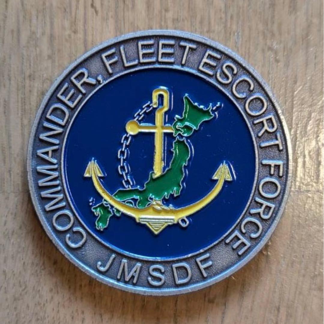 海上自衛隊 メダル 護衛艦隊司令官