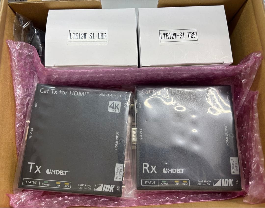 HDC-TH100-D HDMI送信機・受信機セット