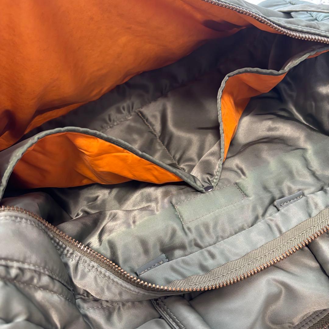 PORTER タンカー　ボストンバッグ　セージグリーン