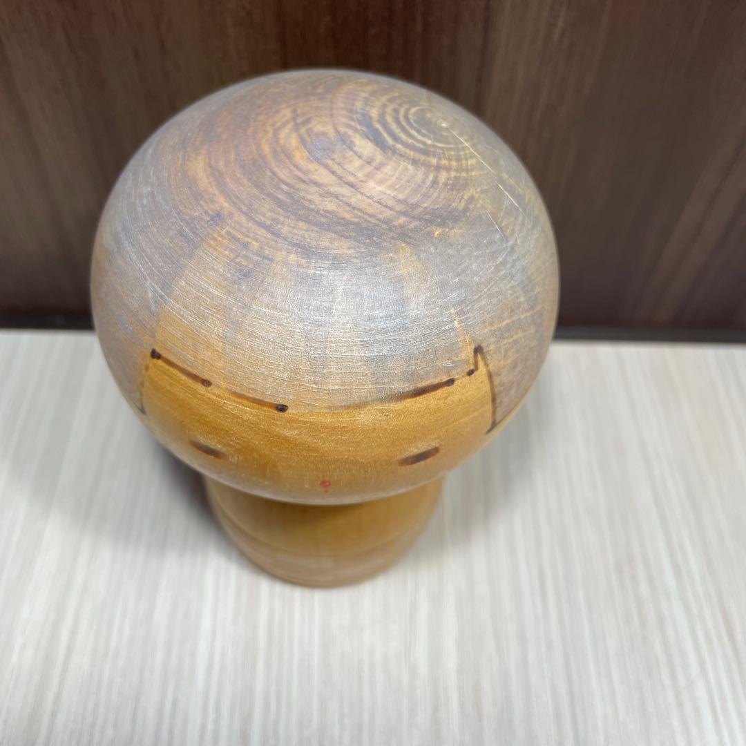 値下げ【匿名便】三平　こけし　山中三平　創作こけし　伝統工芸