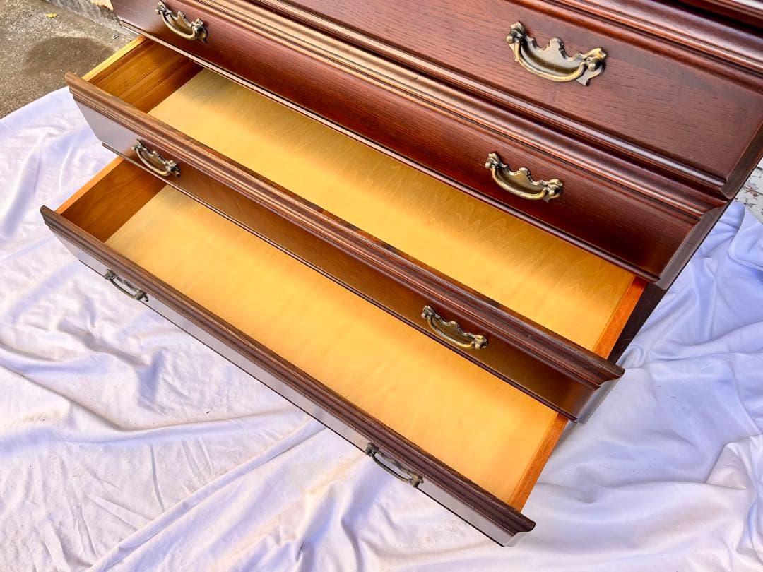 ② ATLANTA アトランタ 6段チェスト HC30 箪笥　レトロタンス