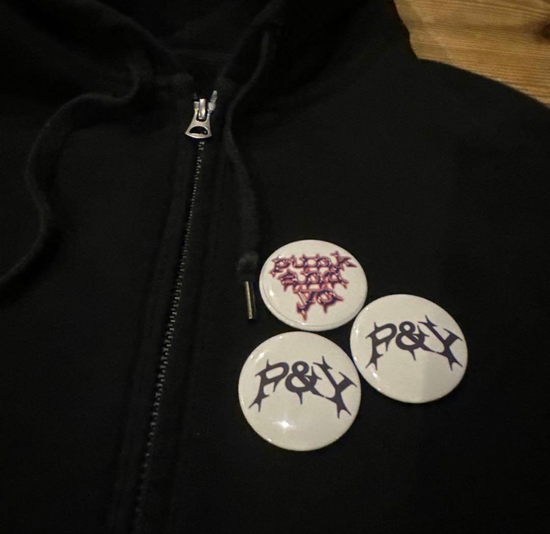 pankandyo p&y 缶バッチ