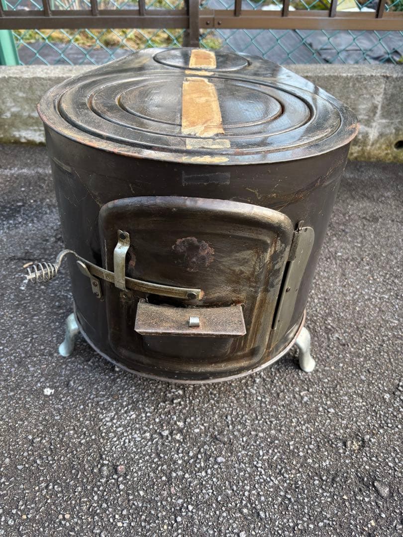 薪ストーブ 玉子型 未使用