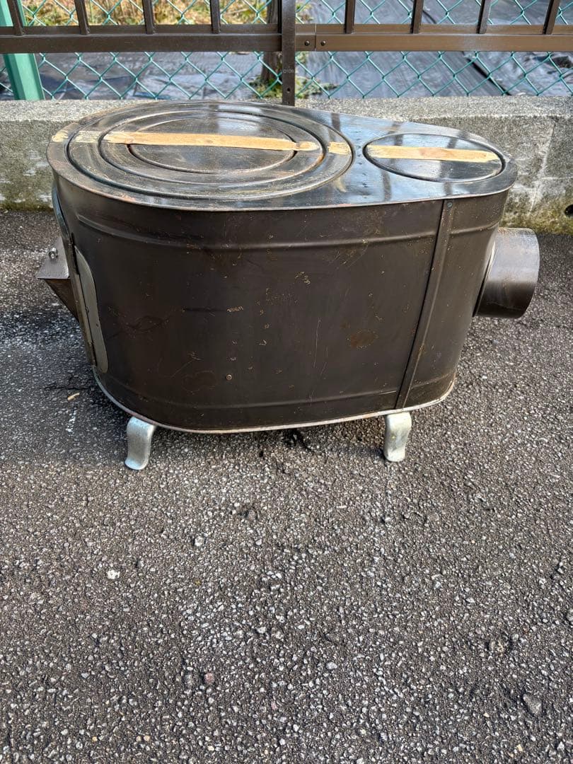 薪ストーブ 玉子型 未使用