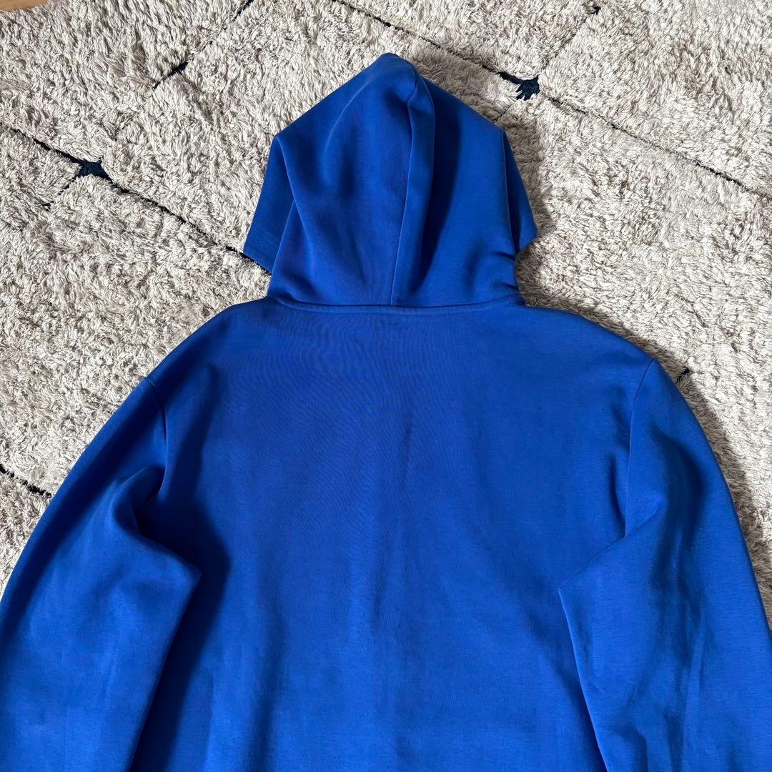 大谷様　ポロラルフローレン　パーカー　フード　ジップ　ポニー刺繍　青　ブルー