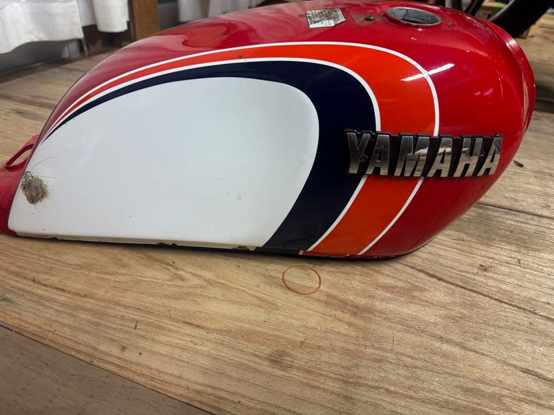 xj400 ysp 凹み有り　タンク内清掃済み ガソリンコック　 タンクキャップ