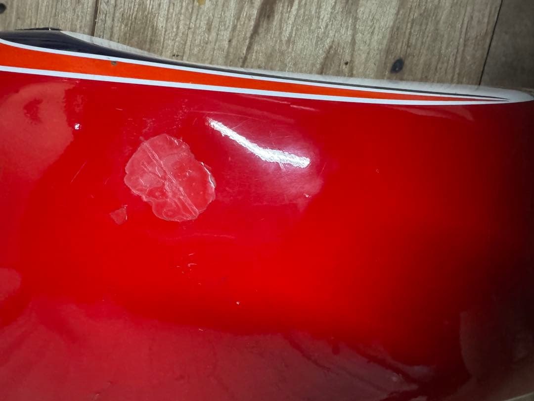 xj400 ysp 凹み有り　タンク内清掃済み ガソリンコック　 タンクキャップ