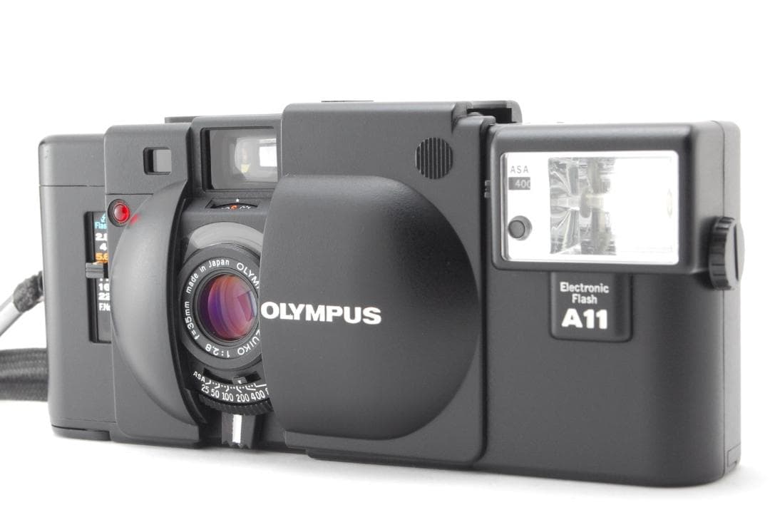【美品】オリンパス OLYMPUS XA A11 (モルト交換済）