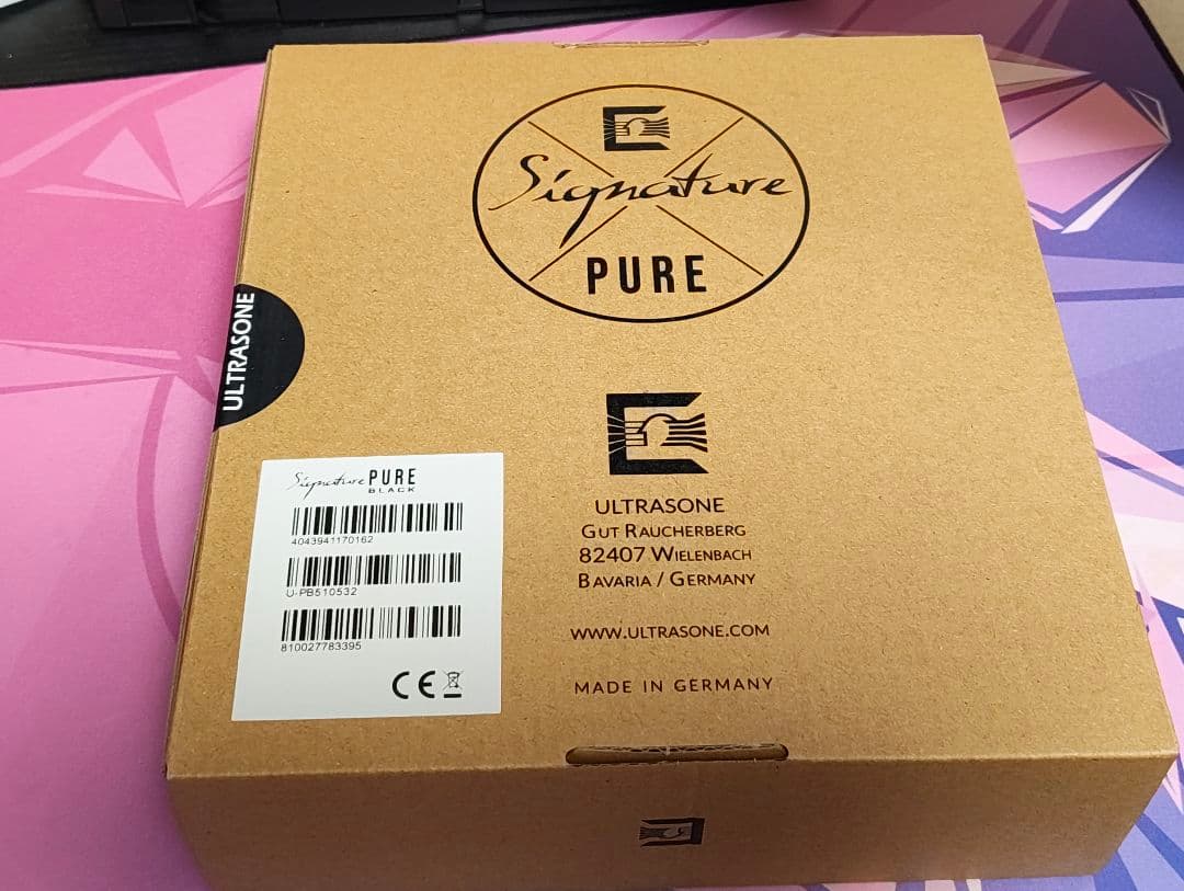 ヘッドホン ULTRASONE Signature PURE BLACK