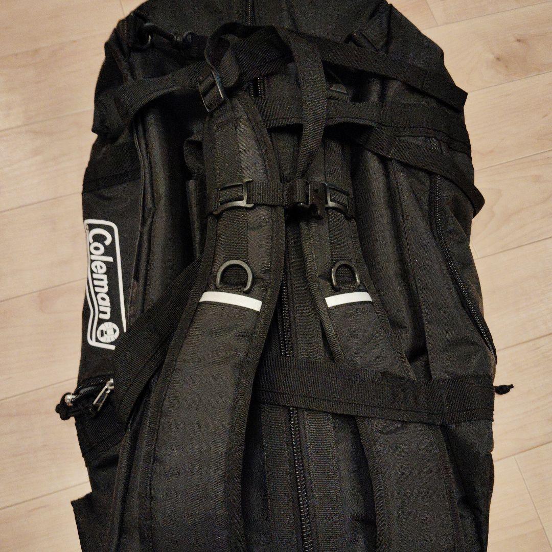 Coleman ボストンバッグ 黒　50リットル