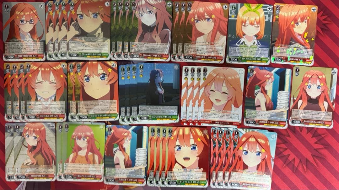 ヴァイスシュヴァルツ 五等分の花嫁 五月 デッキ ＆ デッキパーツ