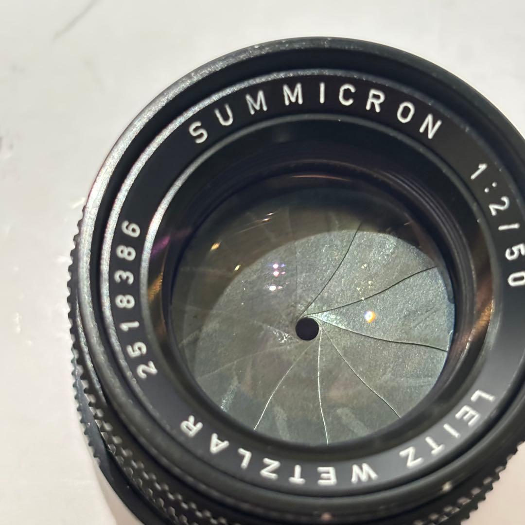 ライカ ズミクロン Leica Summicron M 50mm f2 2nd