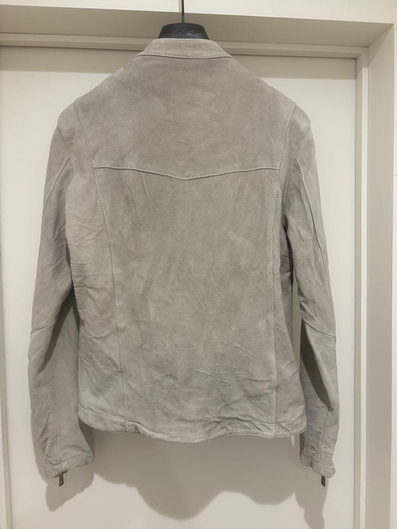 GIORGIO BRATOジョルジオブラット23FWスエードシングルライダース