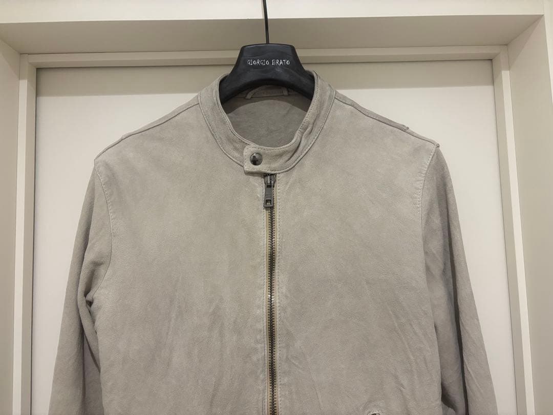 GIORGIO BRATOジョルジオブラット23FWスエードシングルライダース