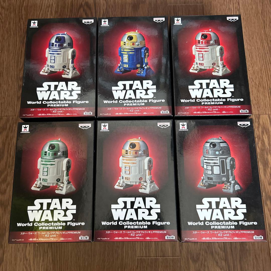 スターウォーズ コレクタブル PREMIUM R2 unit 6体セット