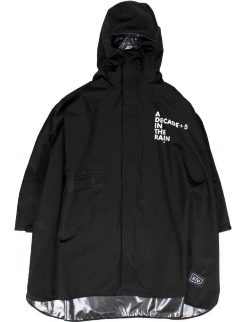 coldrain ✖︎ kiu レインポンチョ 未使用