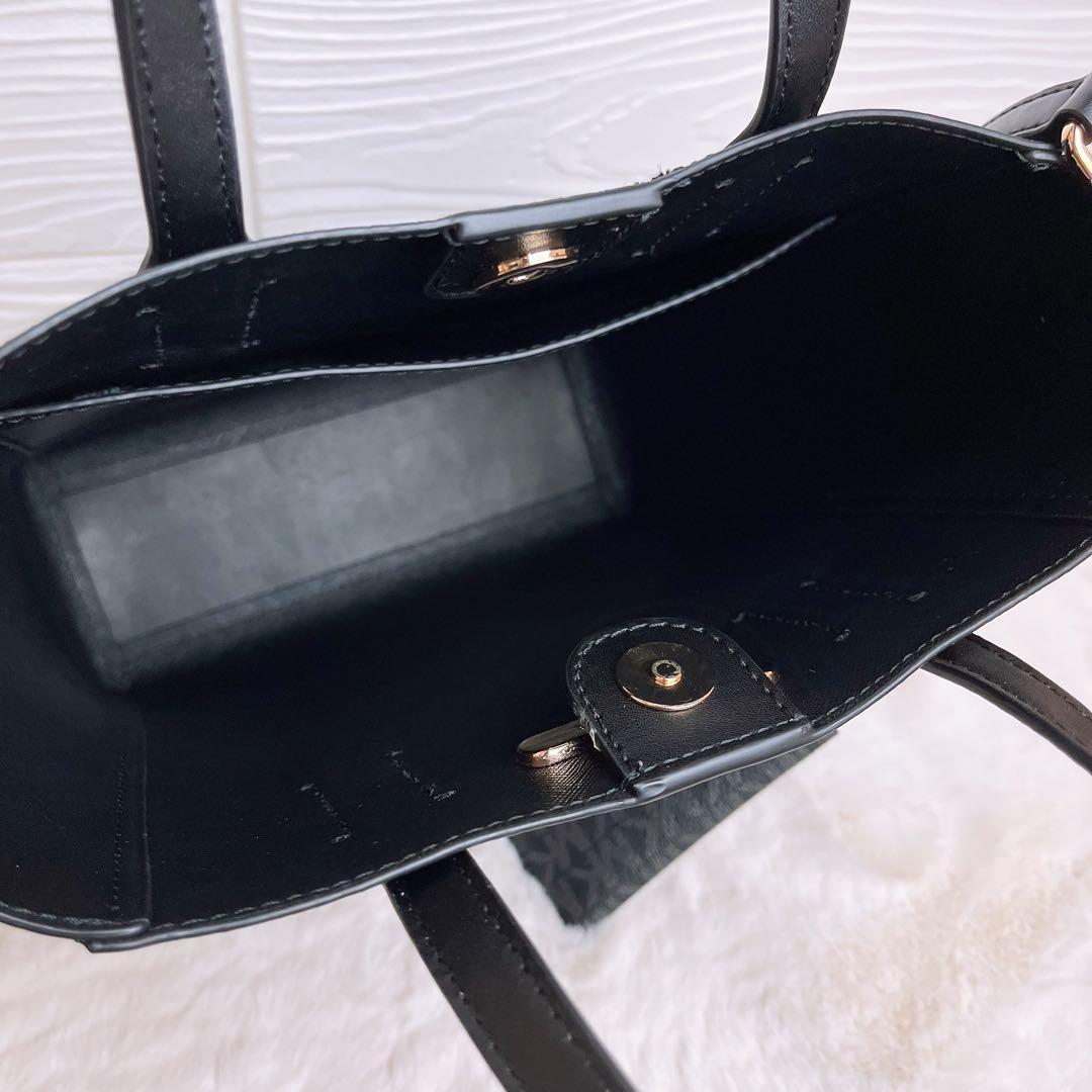 極美品☆MICHAEL KORSマイケルコース 2wayショルダーバッグ 黒