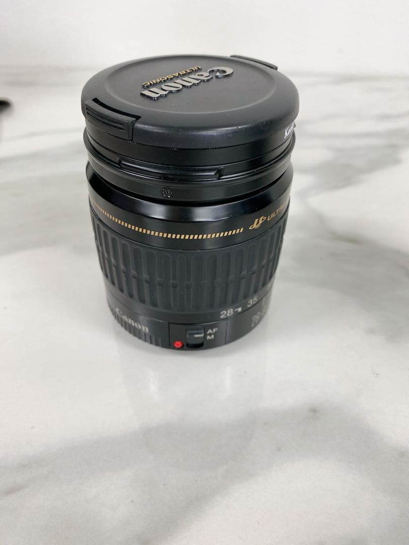 ＋Canon　EOS　Kiss　PANORAMA　ブラック　ズームレンズ2点付き