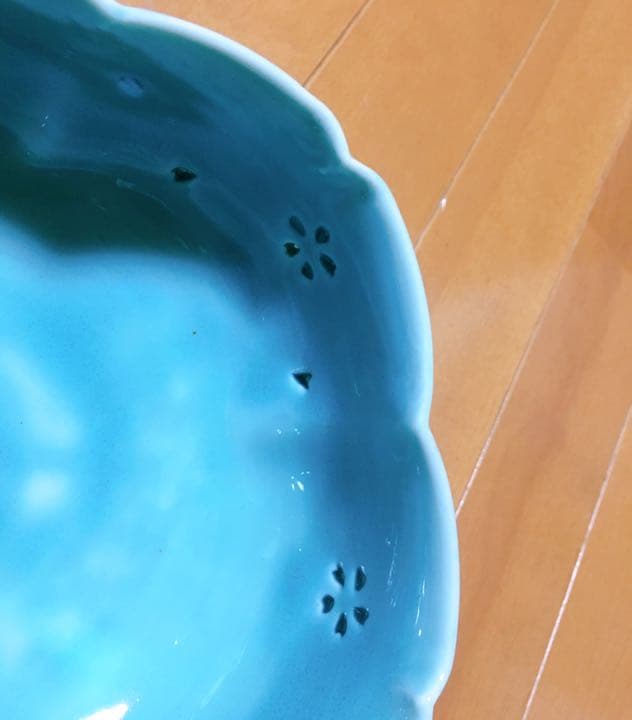 【新品】有神窯 金野剛作 青海桜文菓子器 尾道の陶芸作家