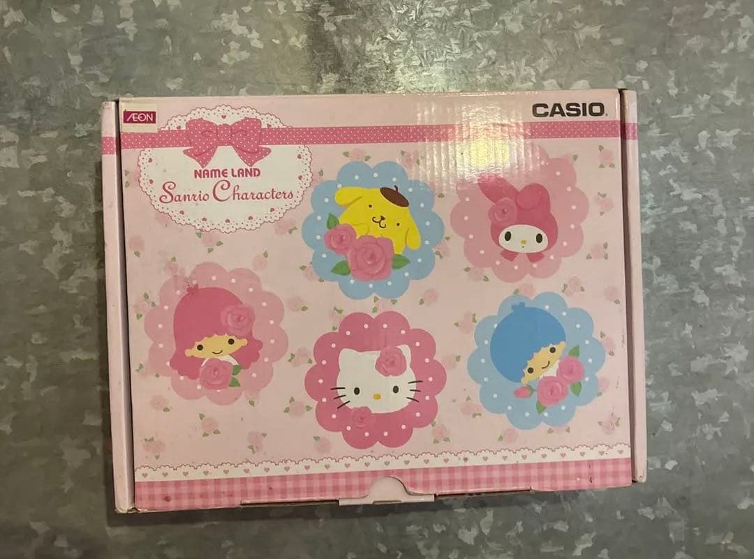 新品未使用　CASIO ネームランド　サンリオ