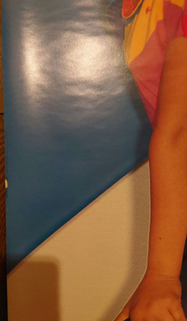 倉田まり子　『June浪漫』告知ポスター　ステッカーオマケ