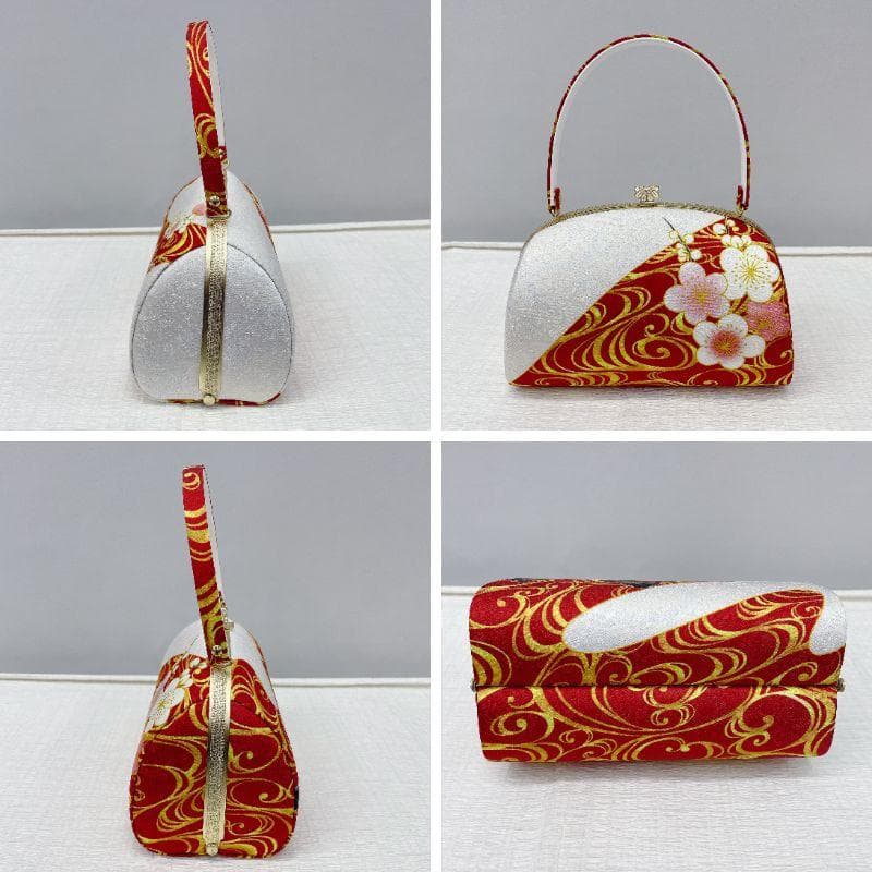 BY★2188★ 草履 バッグ セット 成人式 卒業式 振袖 赤 白 黄