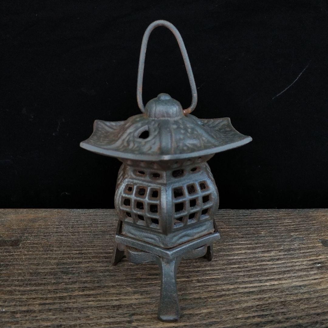 鉄 細工 提灯 鉄器 装飾品 工芸品 美術品 置物