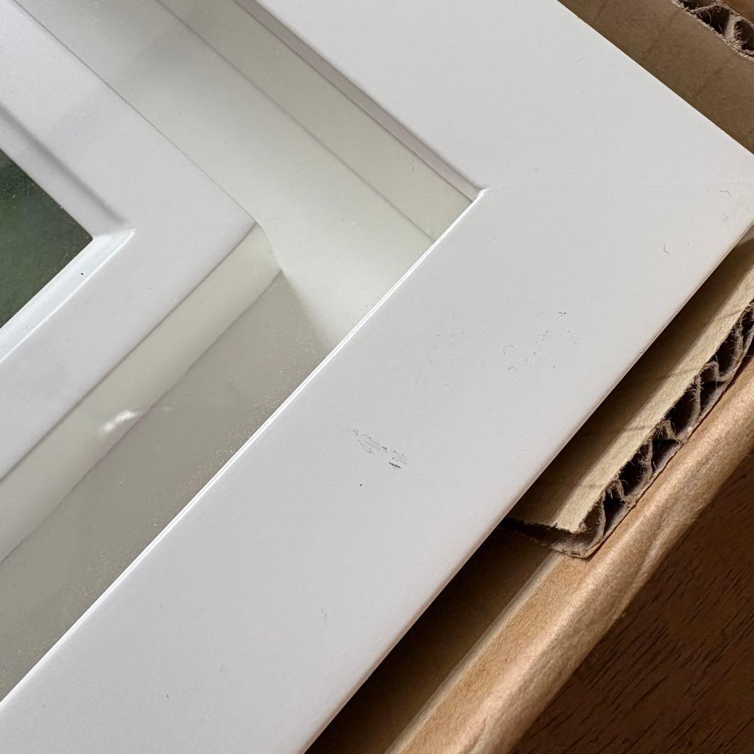 デュエット オフホワイト SM×3点set 油彩額縁 Arte Mondo