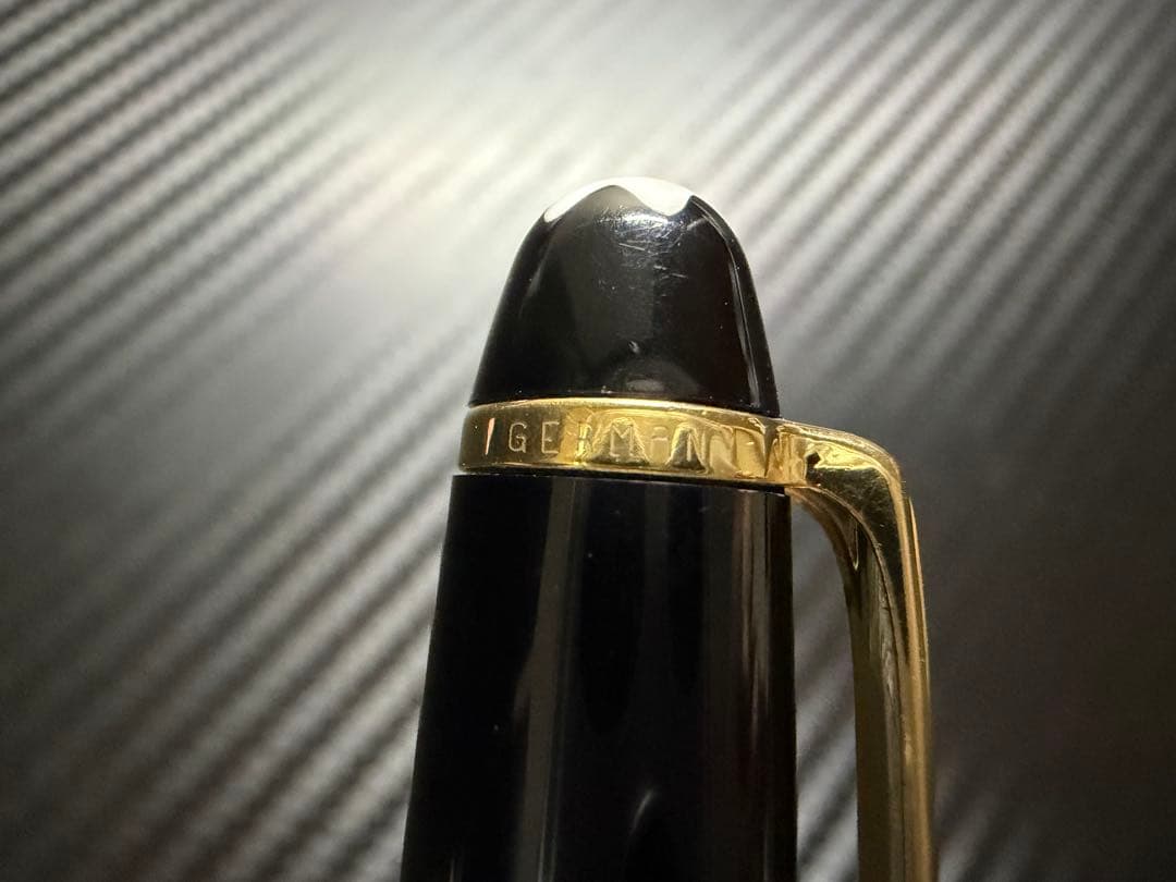 美品 モンブラン マイスターシュテュック 144 ブラック 中白 M 万年筆