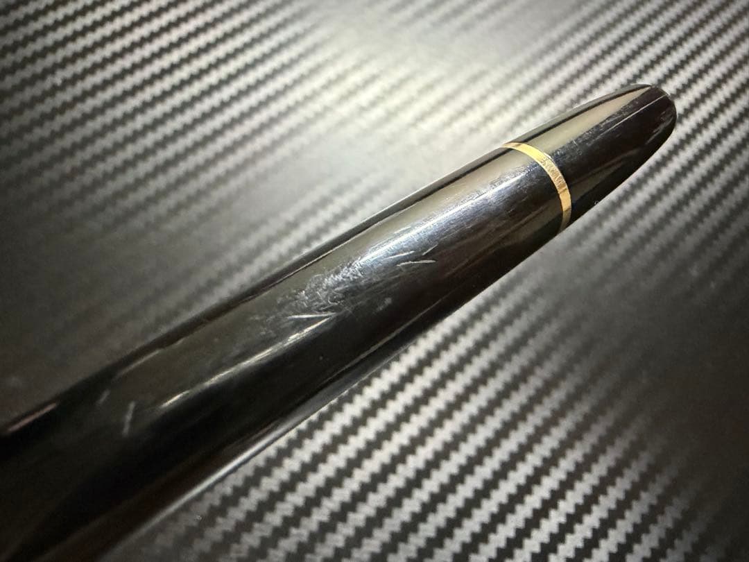 美品 モンブラン マイスターシュテュック 144 ブラック 中白 M 万年筆