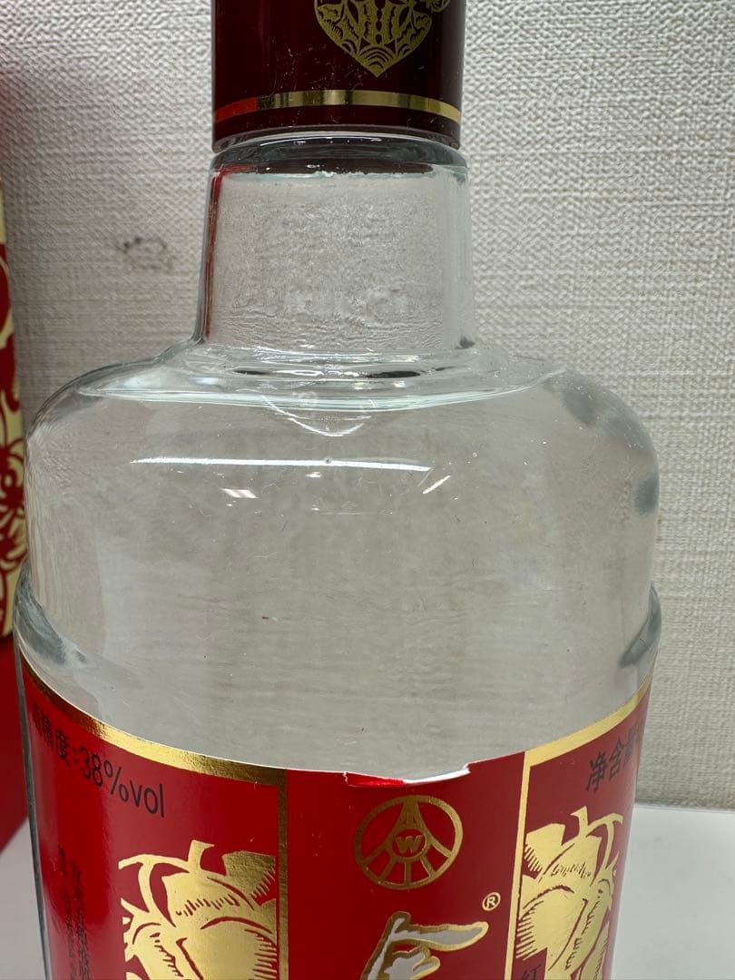 金六福　白酒　500mL 38% 未開封
