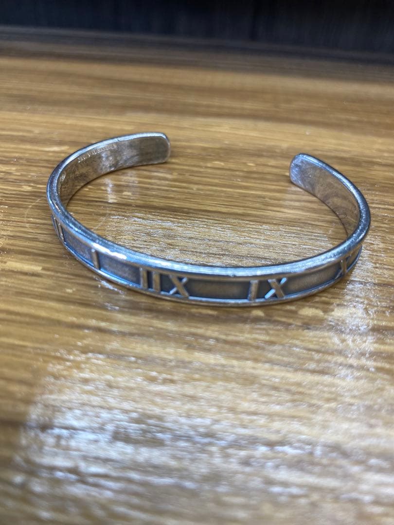 アトラスシルバーバングル９２５　ティファニー　正規店購入