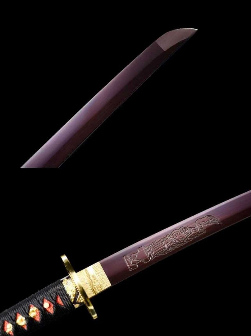 【血パー】古兵器 武具 刀装具 日本刀　模造刀 居合刀 武士道 鑑賞用 美術刀