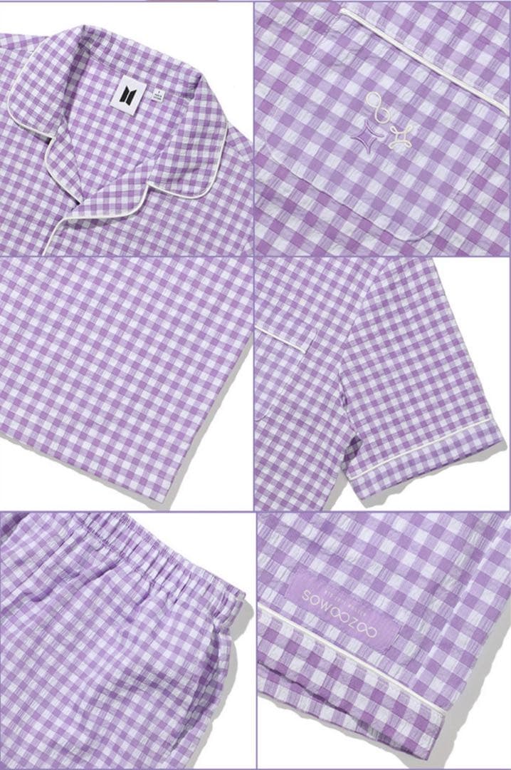 BTS SOWOOZOO ソウジュ グラスセット ミニバッグ パジャマ