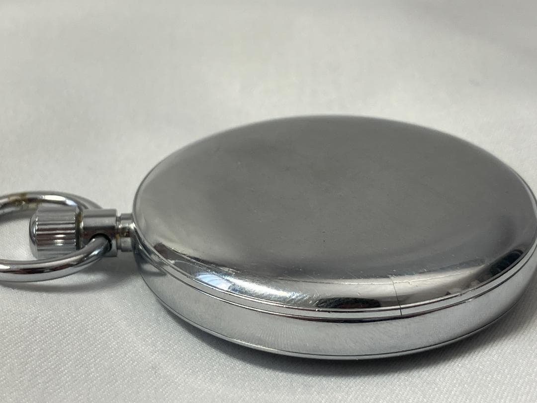 【稼働・美品】SEIKO セイコー プレシジョン　21石　手巻懐中時計