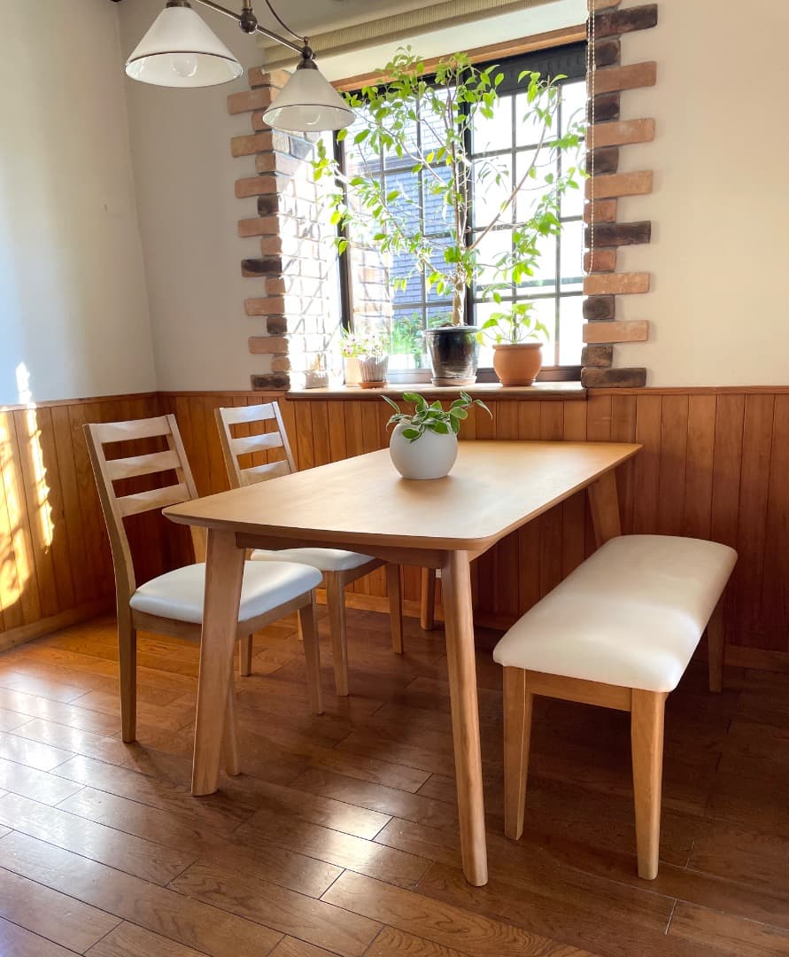 [長野県引取り限定]東京インテリア　ダイニングテーブルセット