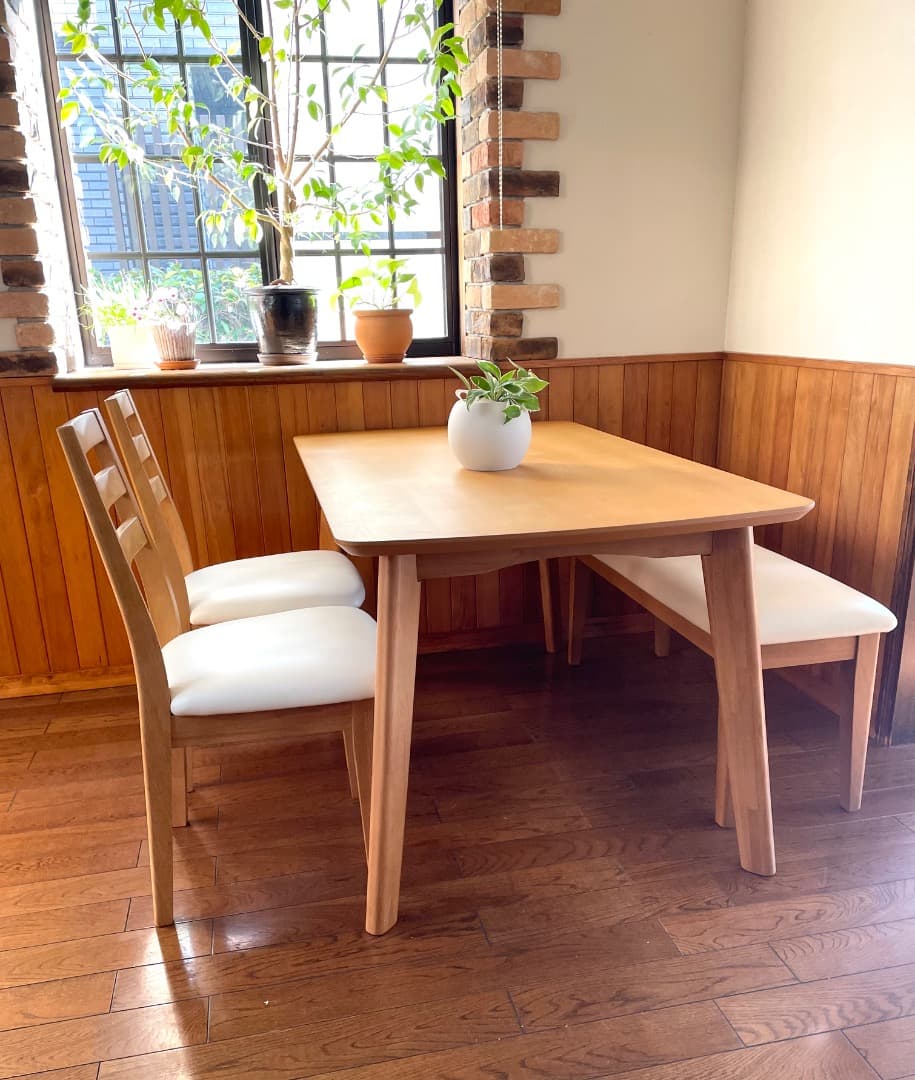 [長野県引取り限定]東京インテリア　ダイニングテーブルセット