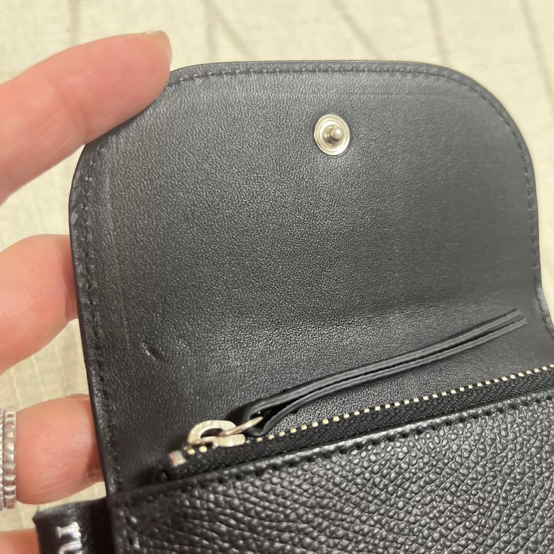 ラシット　russet ミニウォレット　ブラック