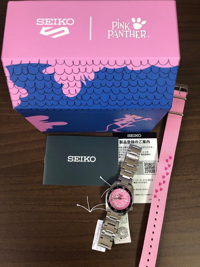 時計 SEIKO SBSA321 Pink Panther