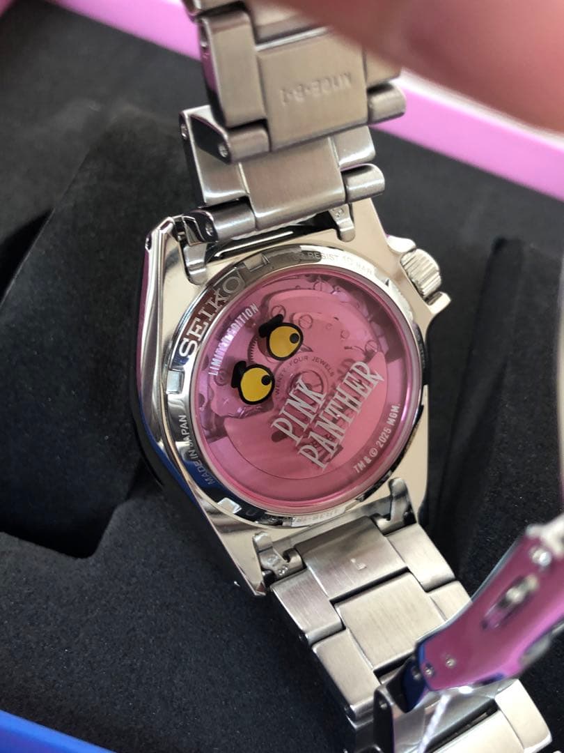 時計 SEIKO SBSA321 Pink Panther