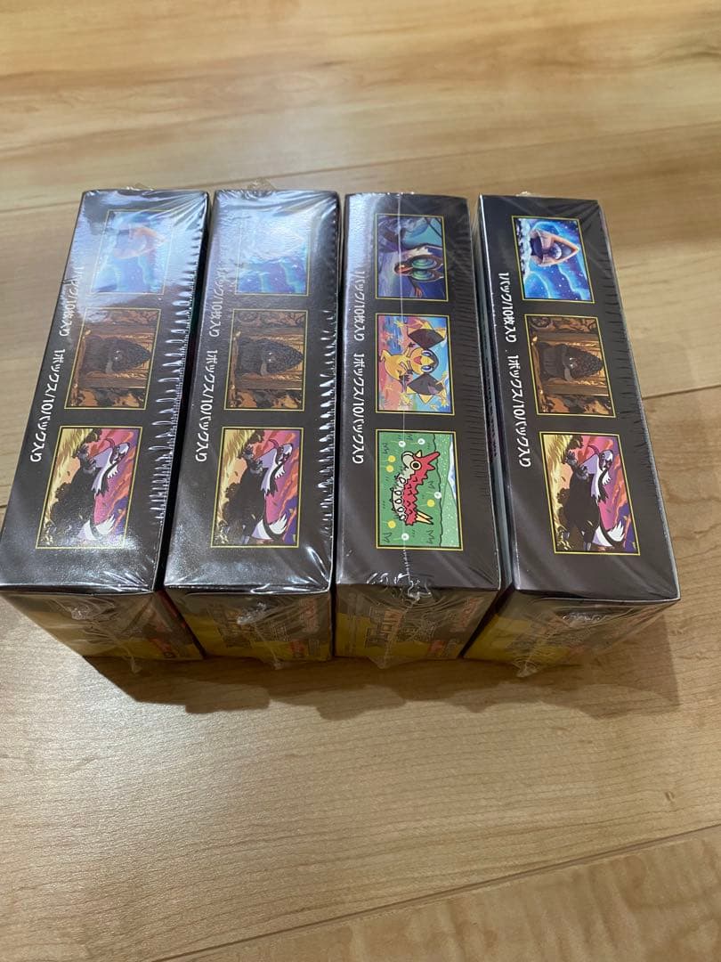 ポケモンカードゲーム メガドリームEX 4BOX シュリンク付き　未開封