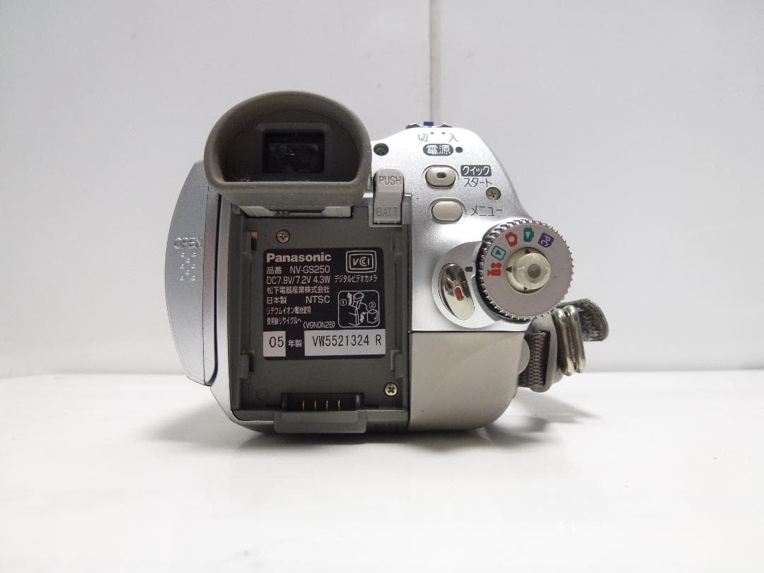 大人気　動作品　Mini DV　パナソニックビデオカメラ　NV-GS250