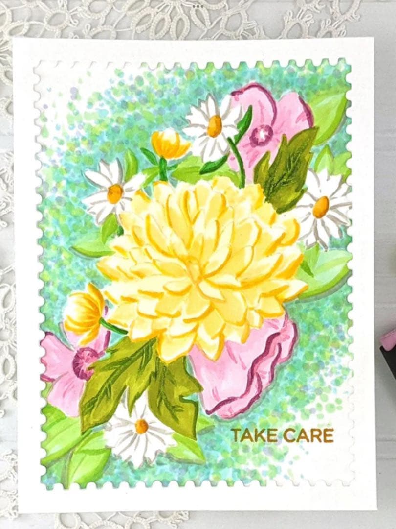 アルテニューFlourescence スタンプ・ダイ・フォルダー・ステンシル