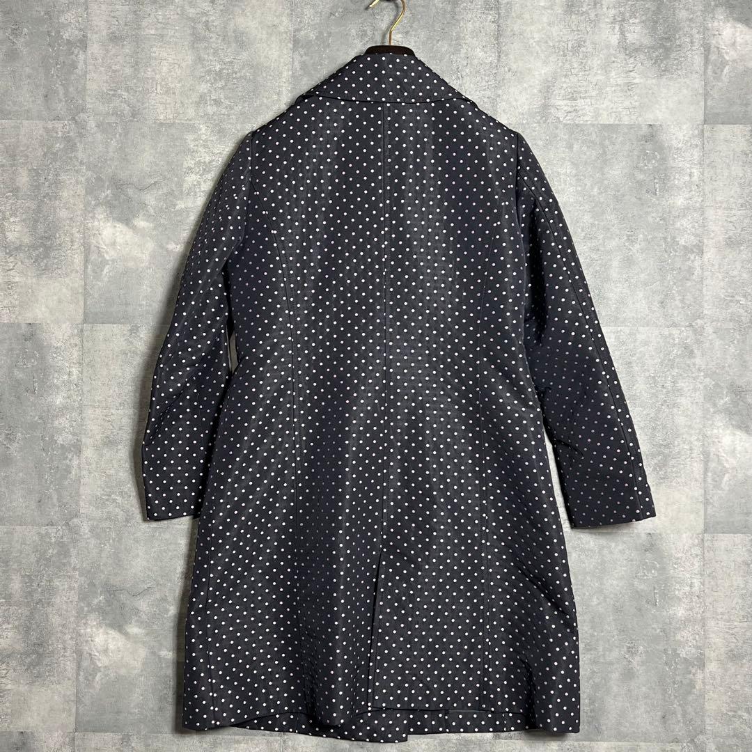 ALMA EN ROSE 森英恵　2ウエイコート　ドット刺繍　サイズ40極美品